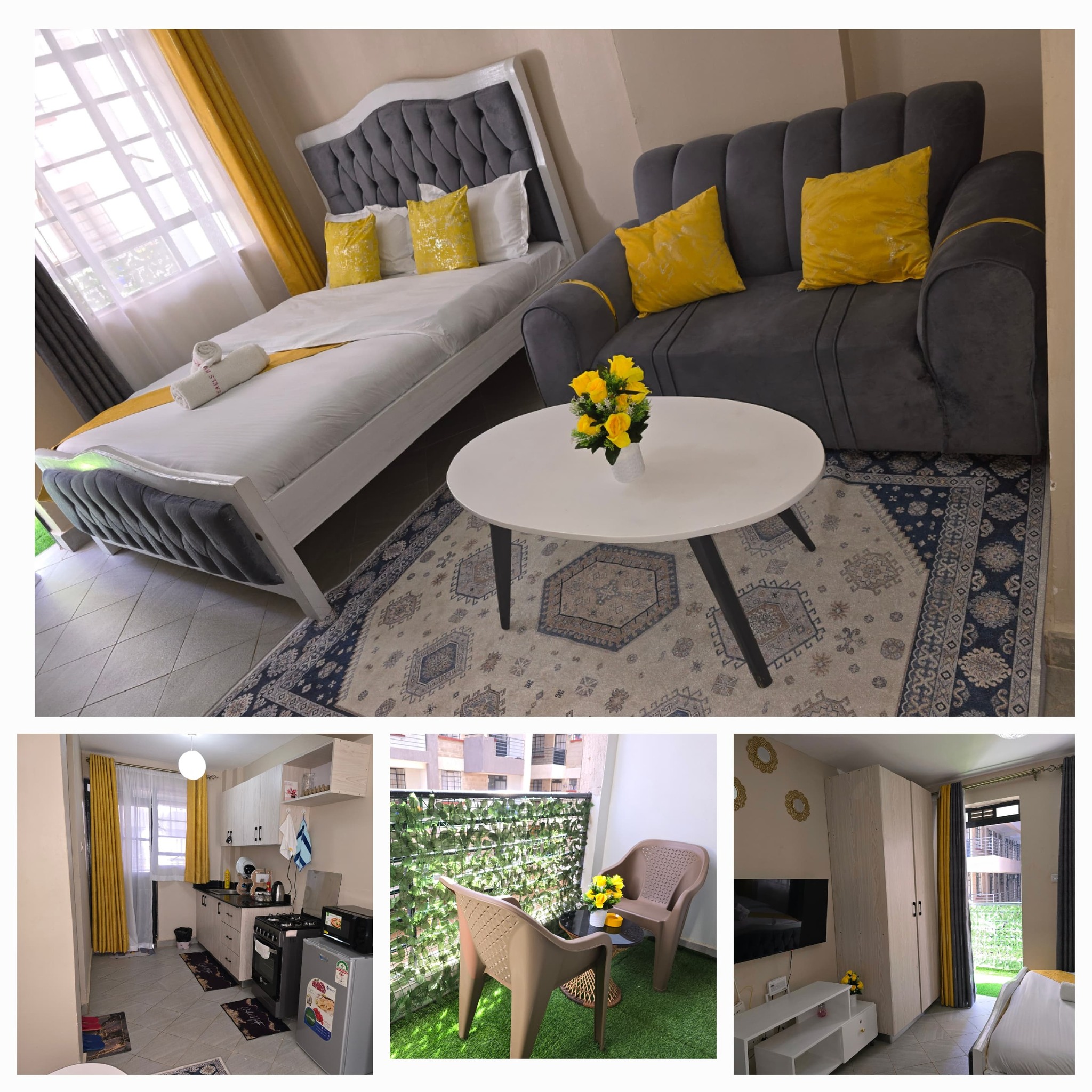 Studio Airbnb available at Muthiga, Waiyaki Way near to St. Peters Orthopedic Hospital and Hunters Grill | Roomfinder