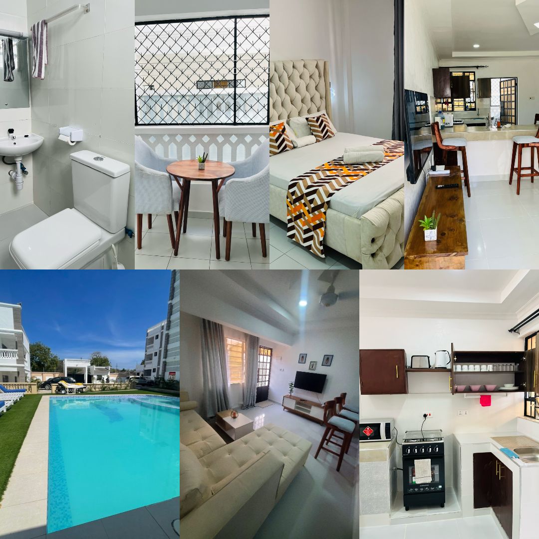 Modern Studio appartment Diani | Roomfinder