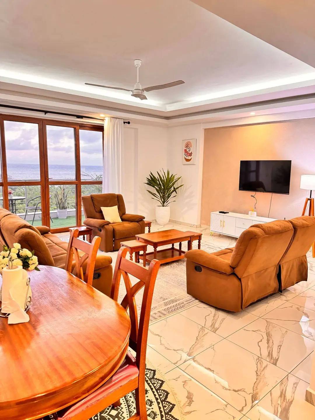 Executively Furnished Seaview 3 Bedroom Airbnb, Nyali | Roomfinder